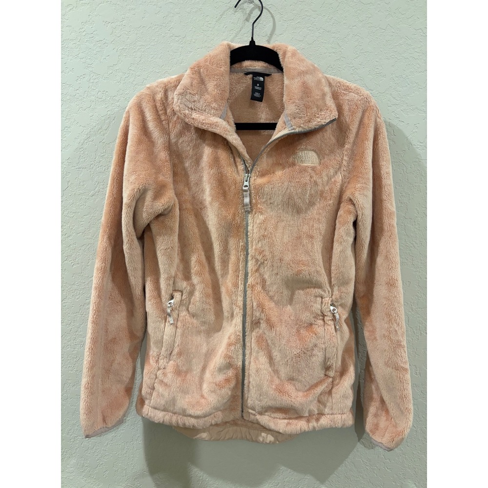 The North Face Osito Fleece Full Zip Jacket Peach Pink S Small